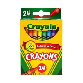 24 ct. Crayons - Peggable
