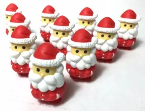380111 Red Santa Claus Erasers-30