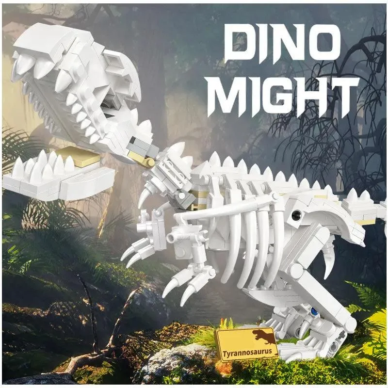 395pcs Educational 3D Tryannosaurus Fossil Building Blocks F51-2-70