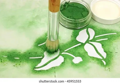 3Pcs/Set Wooden Stencil Brush Soft Bristle Brushes for  Acrylic Watercolor Oil Painting