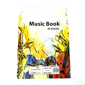 40-A4 Music Book