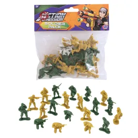 Action Mission Soldier Army Man Mini Figure Pack
