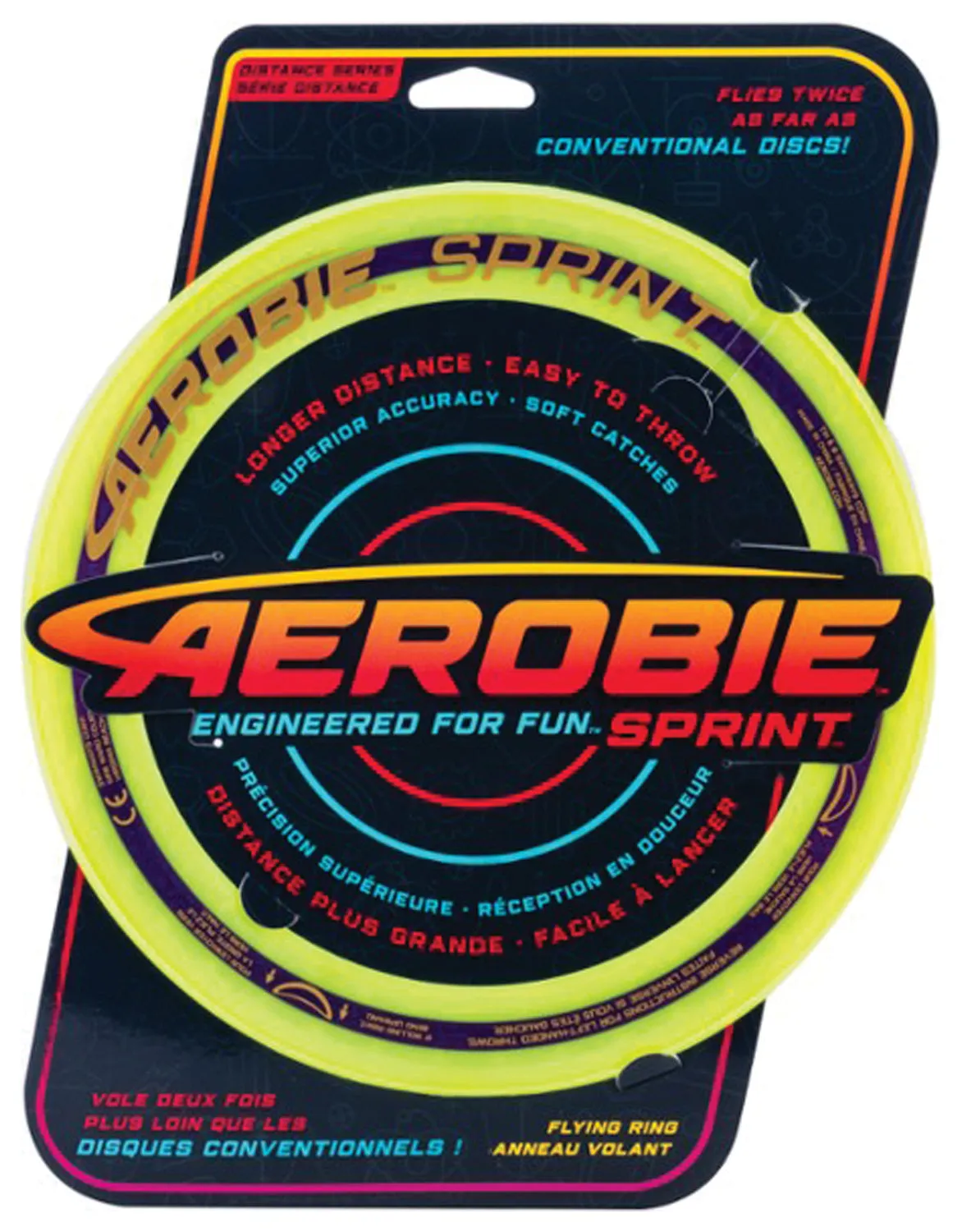 Aerobie Sprint Ring 10" Flying Toy Set - Perfect for Outdoor Fun!