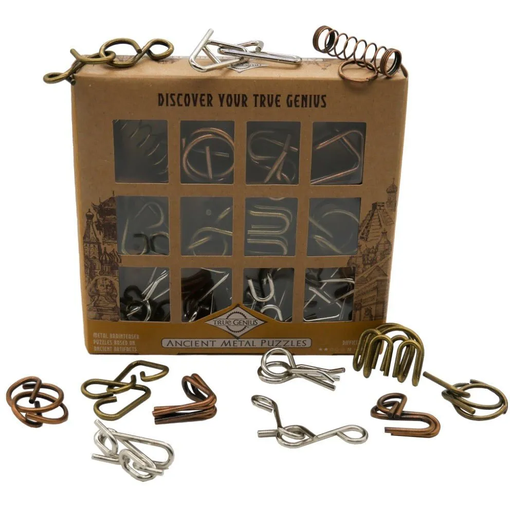Ancient Metal Puzzles Brain Teasers