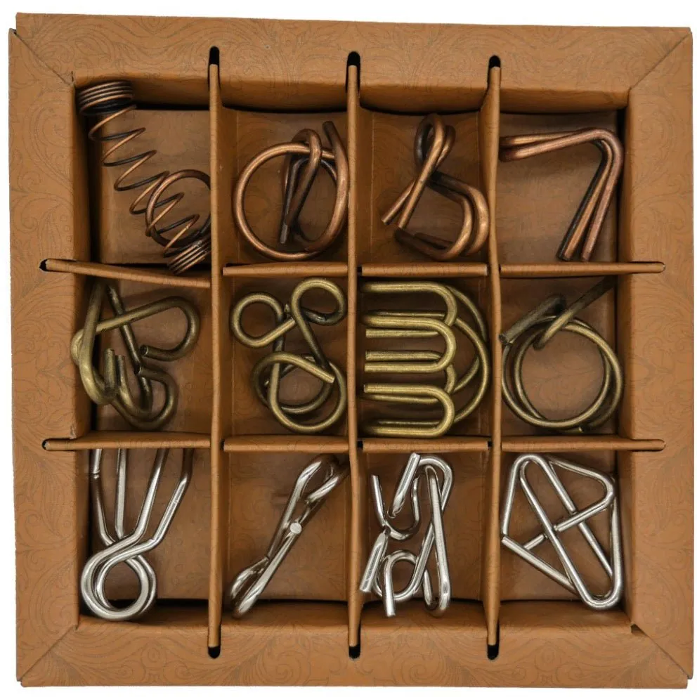 Ancient Metal Puzzles Brain Teasers