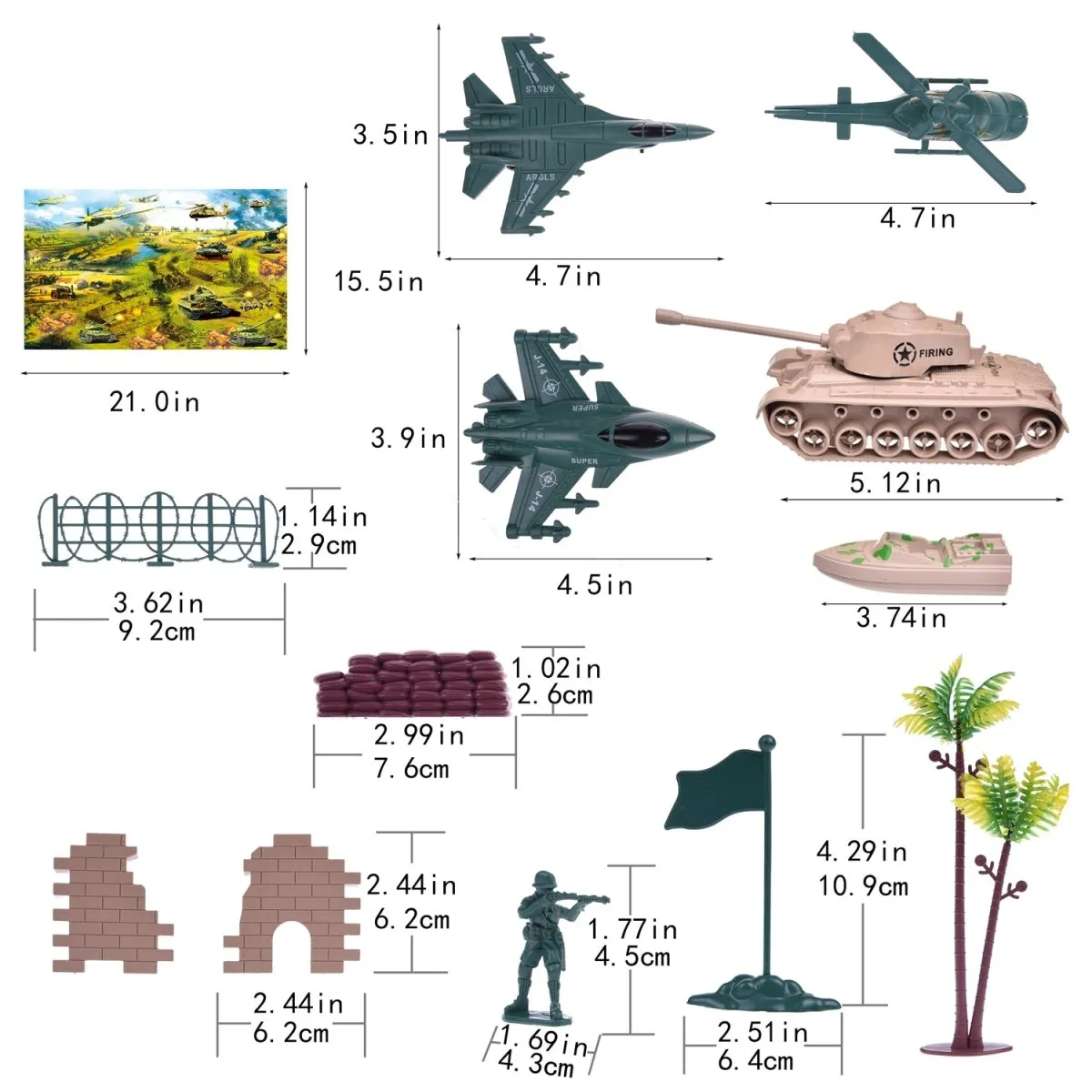 Army Men Action Figures