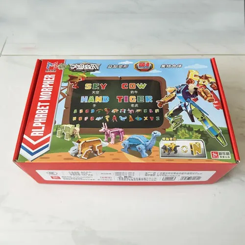 Assemble & Create: Versatile Number Robots Action Blocks Set