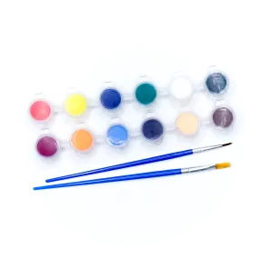 Assorted Colors Acrylic Paint (3ml / 12 colors) (2 sets)