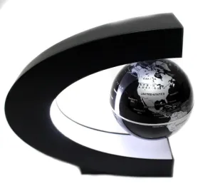 AZ Trading & Import TG00C Black Silver C Shape Magnetic Levitation Flo