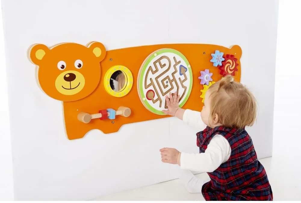 Bear Activity Wall Panel Toy