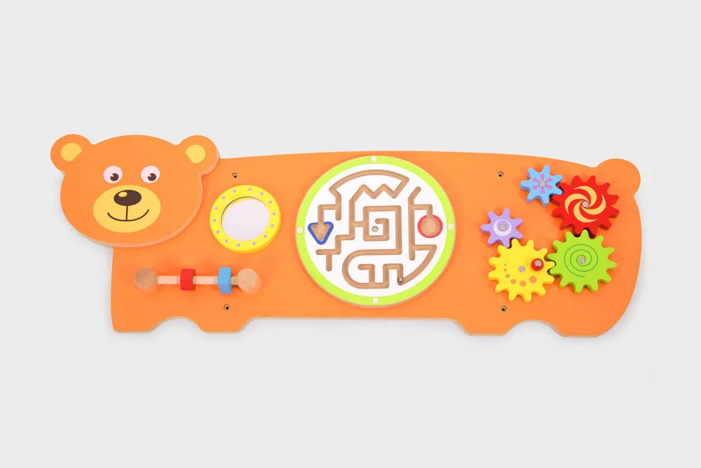 Bear Activity Wall Panel Toy