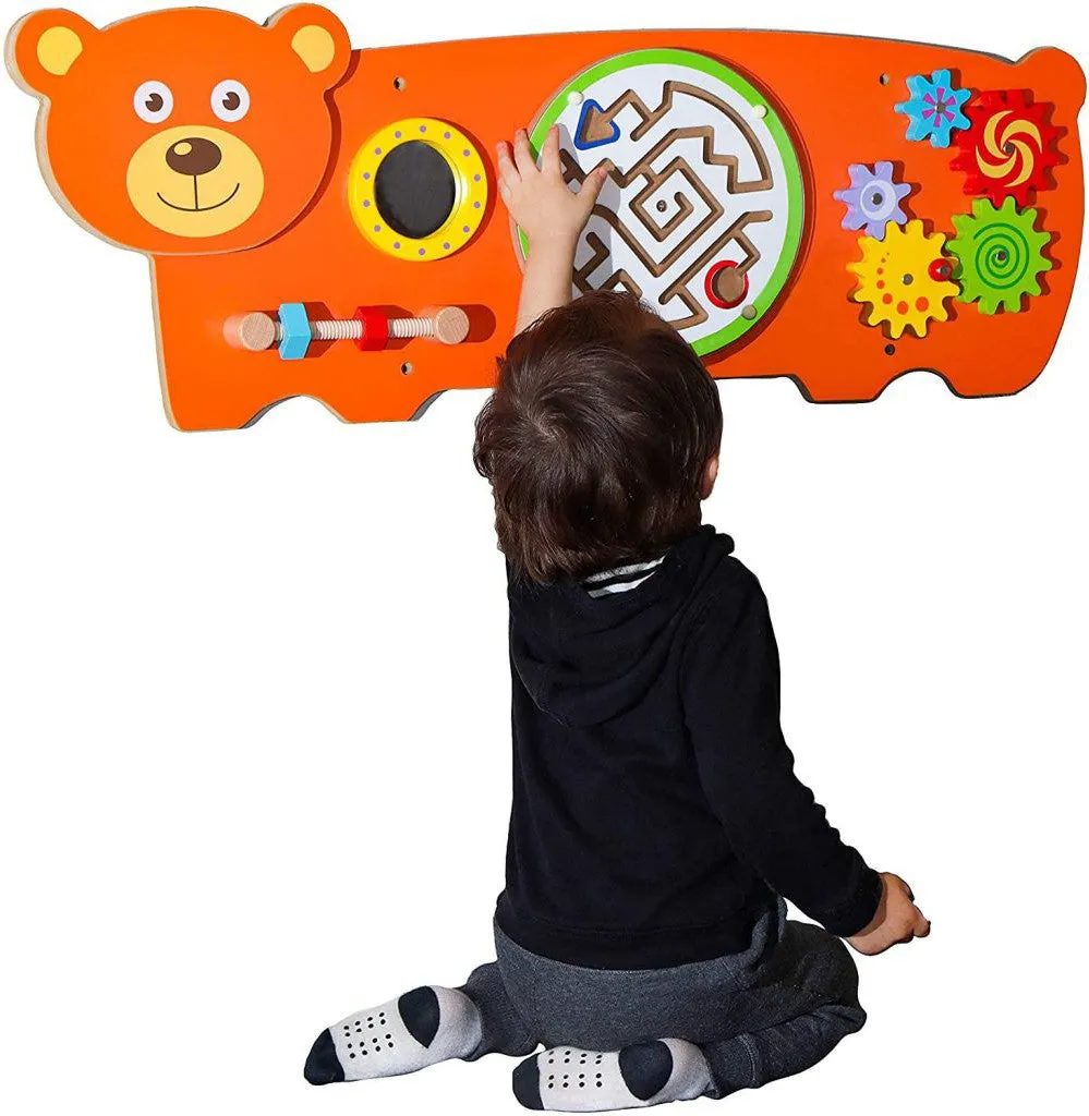Bear Activity Wall Panel Toy