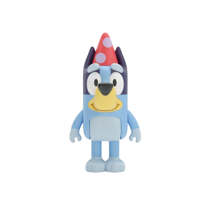 Bluey S9 Figure 4 Pack - Pass The Parcel