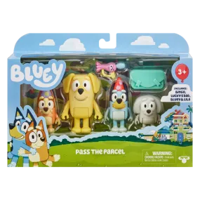 Bluey S9 Figure 4 Pack - Pass The Parcel