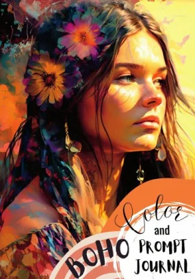 Boho Color and Prompt Journal