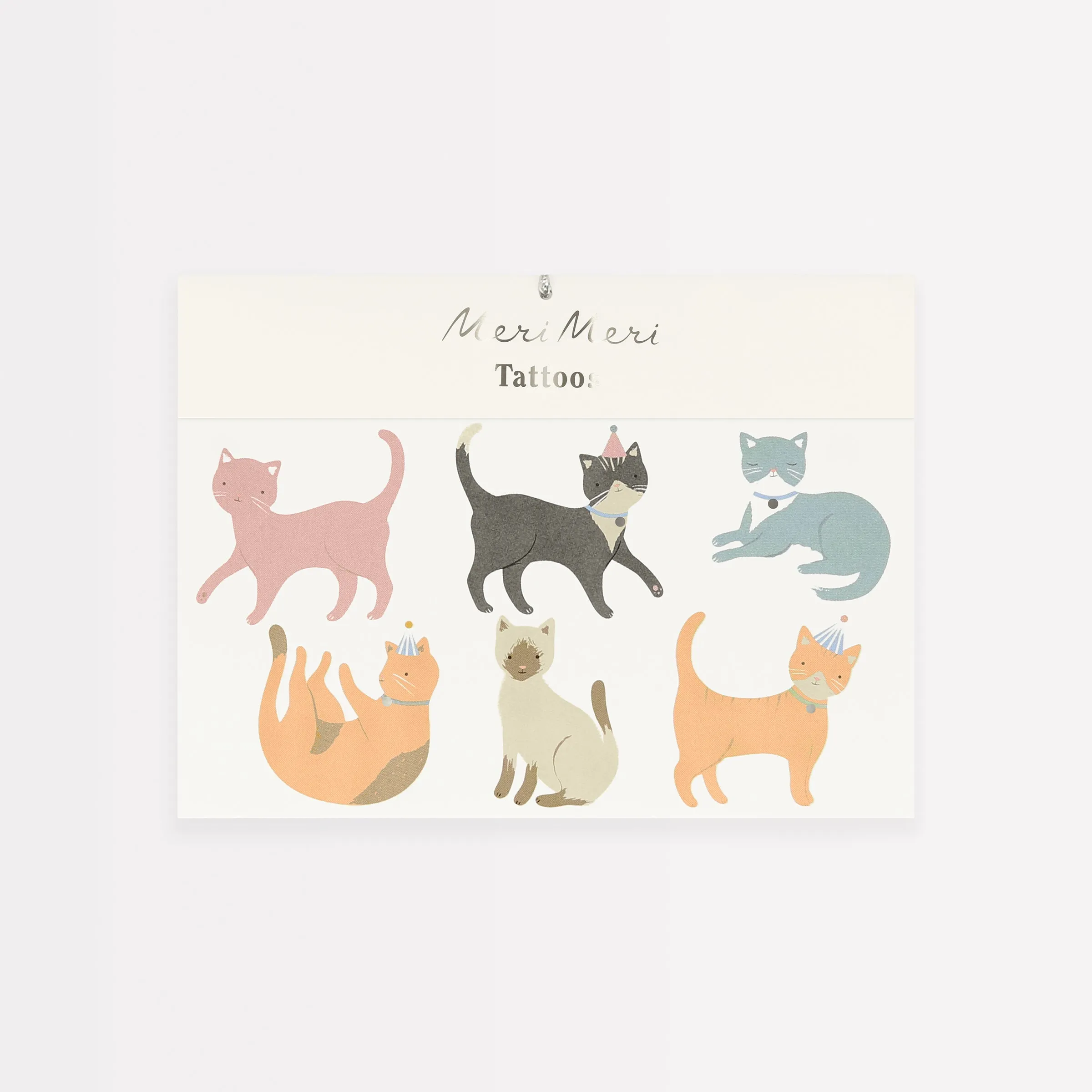 Cat Tattoos (x 2 sheets)