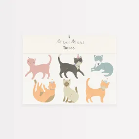 Cat Tattoos (x 2 sheets)