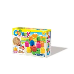 Clementoni - 14706 | Baby Clemmy: Set of 12 Soft Blocks