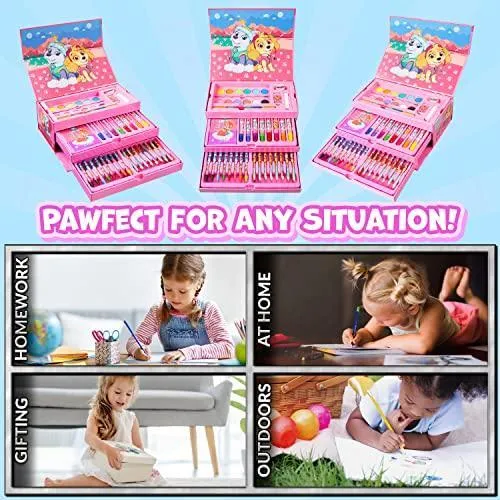 Colouring Set - Kids Painting and Colouring Sets, Pink