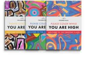 Complete Adult Coloring Book Bundle - Vol 1   2   3