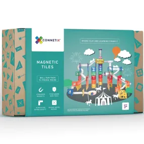CONNETIX Rainbow Tiles - 92 Piece Ball Run