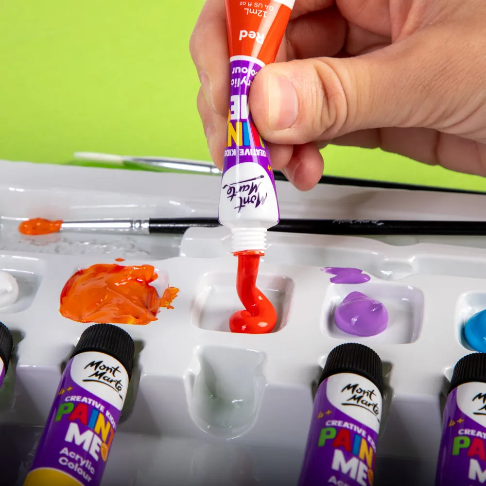Creative Kids Paint Me Canvas Set 9pc - Queen Bee