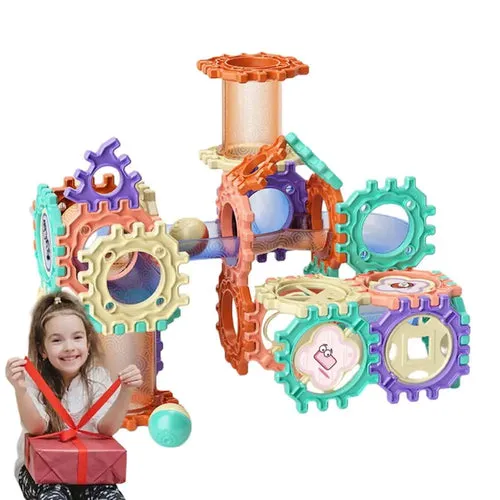 Creative Marble Maze Building Blocks: Fun Construction Toy for Kids