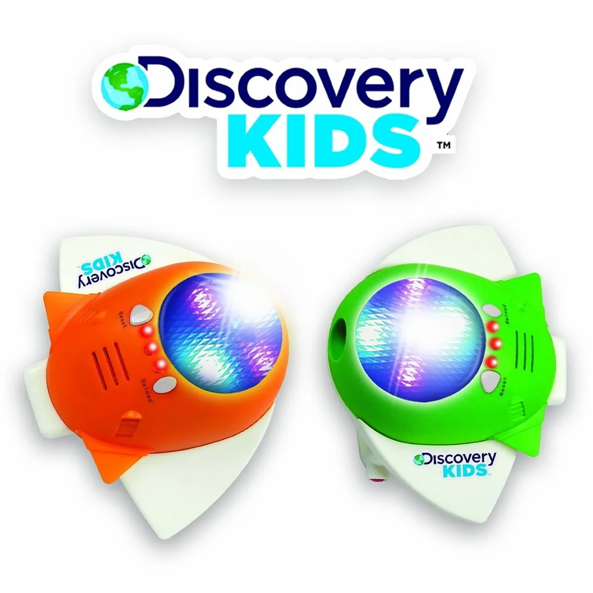 Discovery Kids Toys Spaceship Laser Tag Sound Vibrates Lights Fun Game BJ8 9333