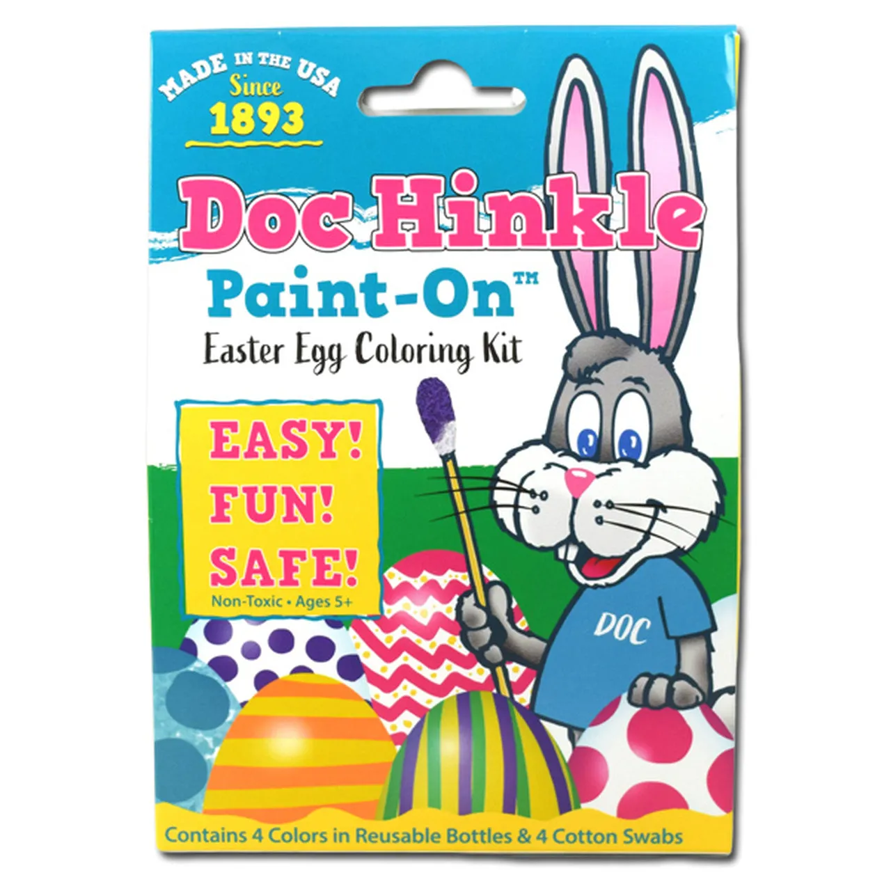 Doc Hinkles Paint-On Easter Egg Coloring Kit