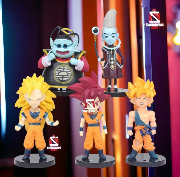 Dragon Ball Z | Set of 10 Action Figure| 7 Cm |