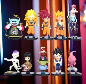 Dragon Ball Z | Set of 10 Action Figure| 7 Cm |