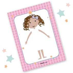Dress-a-Doll Pretend Play Notepad