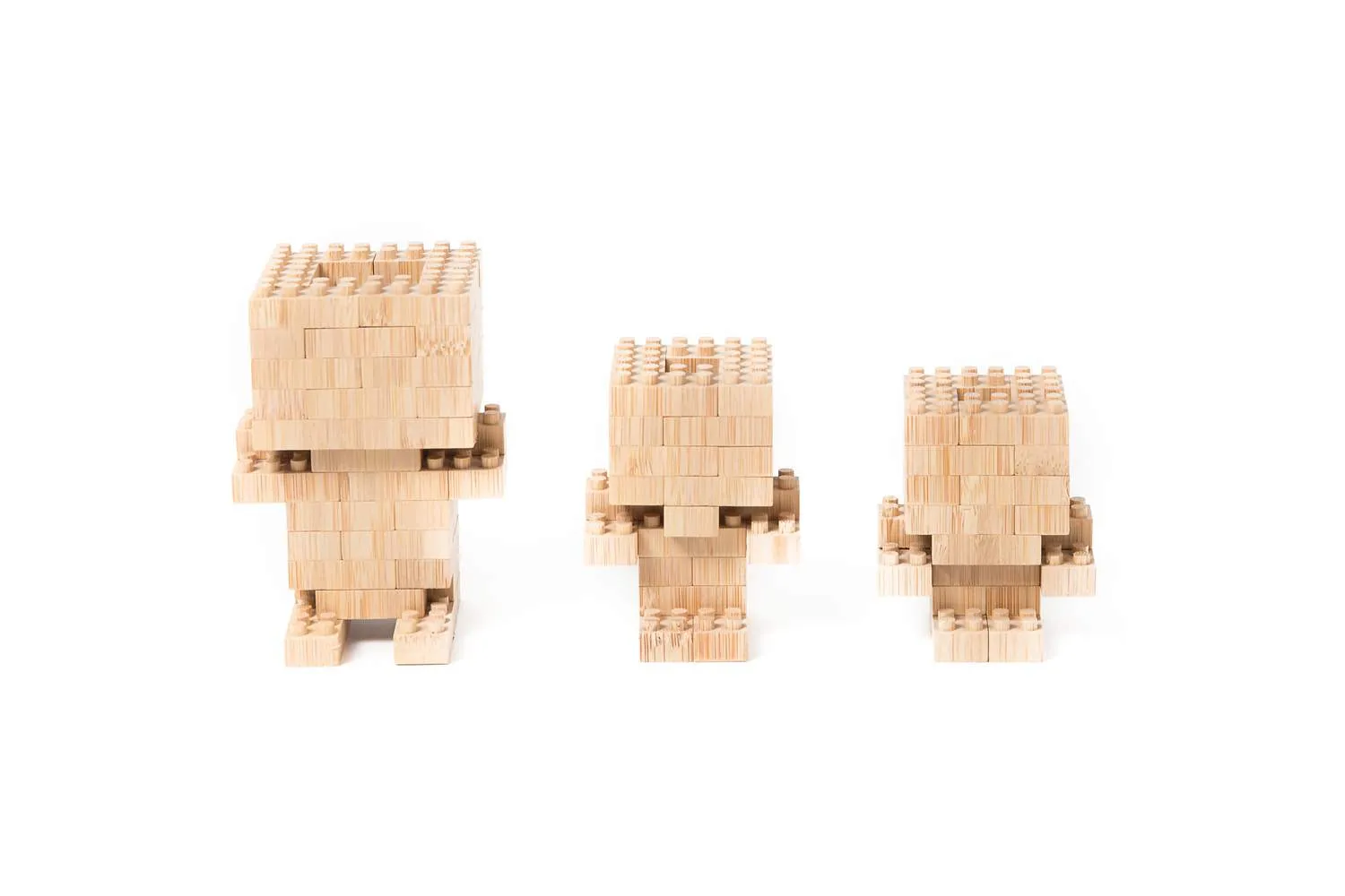 Eco-bricks Bamboo - 145 Piece