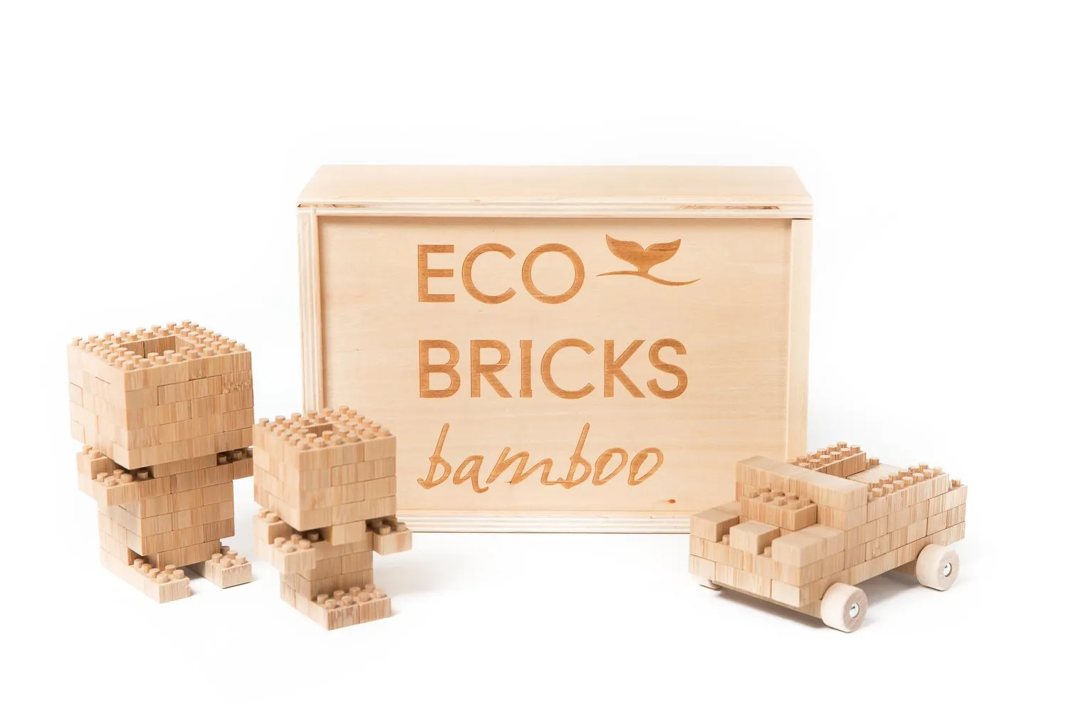 Eco-bricks Bamboo - 145 Piece