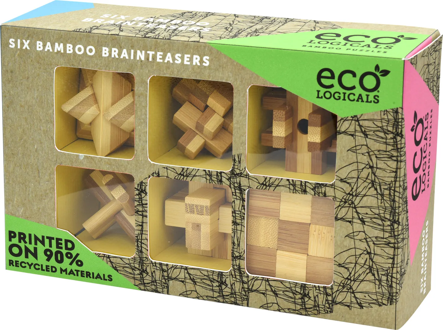 Ecologicals 6 Pack of Puzzles