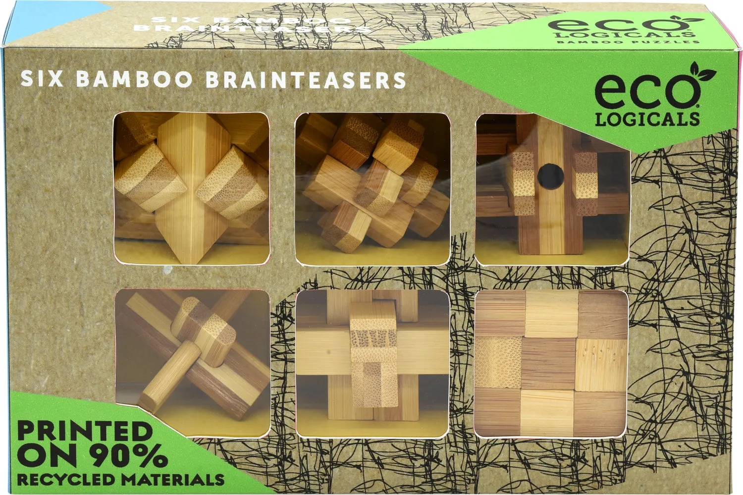 Ecologicals 6 Pack of Puzzles