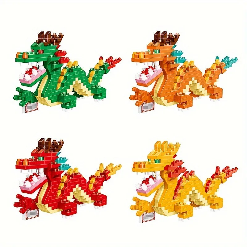 Enchanting Mini Dragon Building Blocks