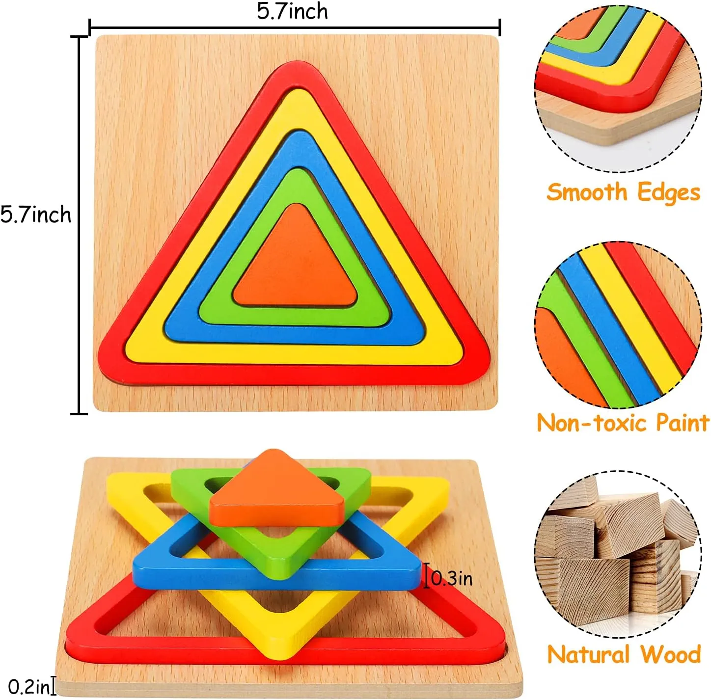 Engaging Montessori Toy for Toddlers  Develops Skills