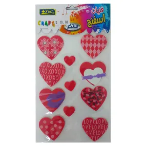 Eva Sponge Shapes - Hearts