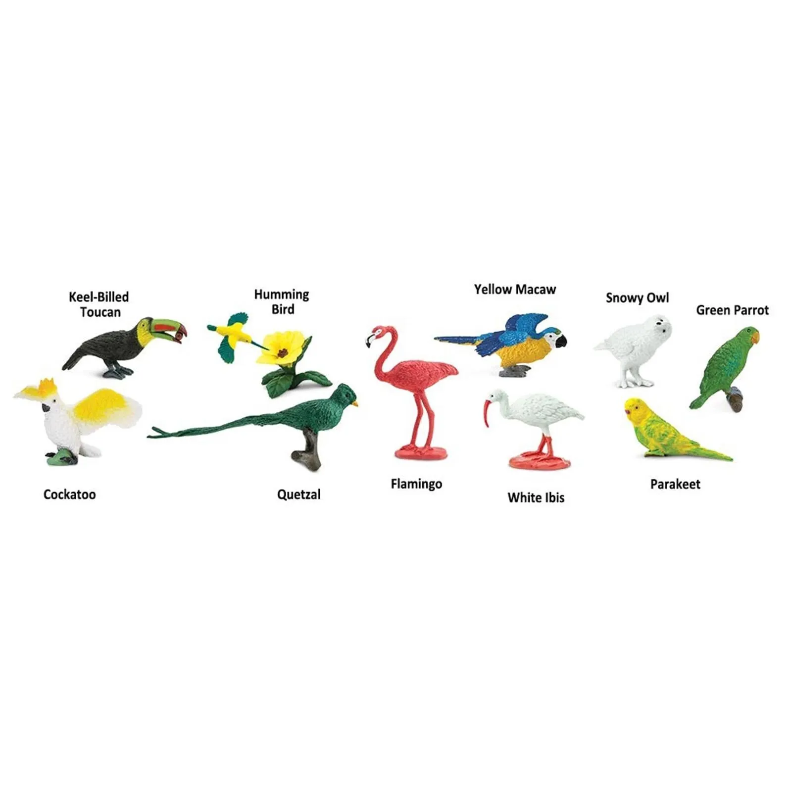 Exotic Birds Toob Mini Figures Safari Ltd