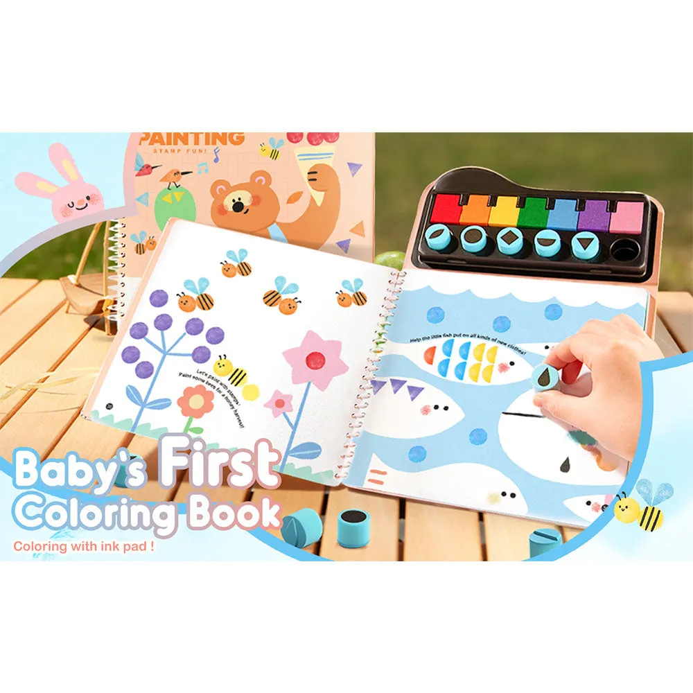 Finger Painting Stamp Fun