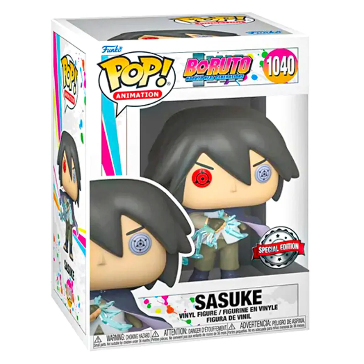 Funko Pop! Animation: Boruto: Naruto Next Generations Sasuke Vinyl Figure Special Edition #1040