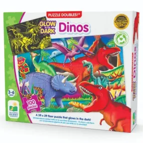Glow in the Dark Dinosaur Jigsaw Puzzle (100 pieces)