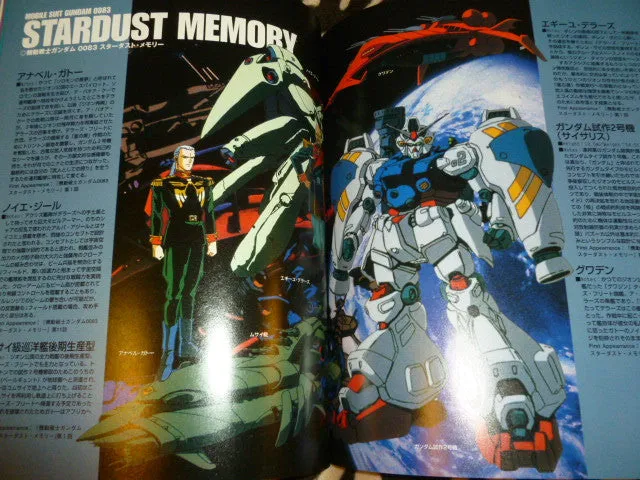 Gundam Episode Guide Book 2 Anime Art