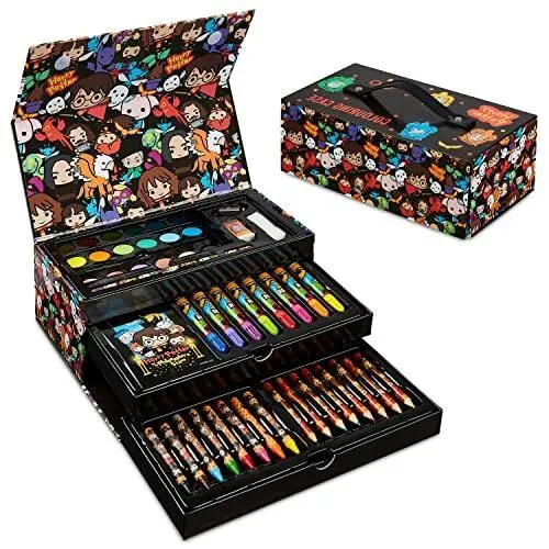Harry Potter Art Set, Colouring Sets for Children, Over 40 Art Supplies for Kids