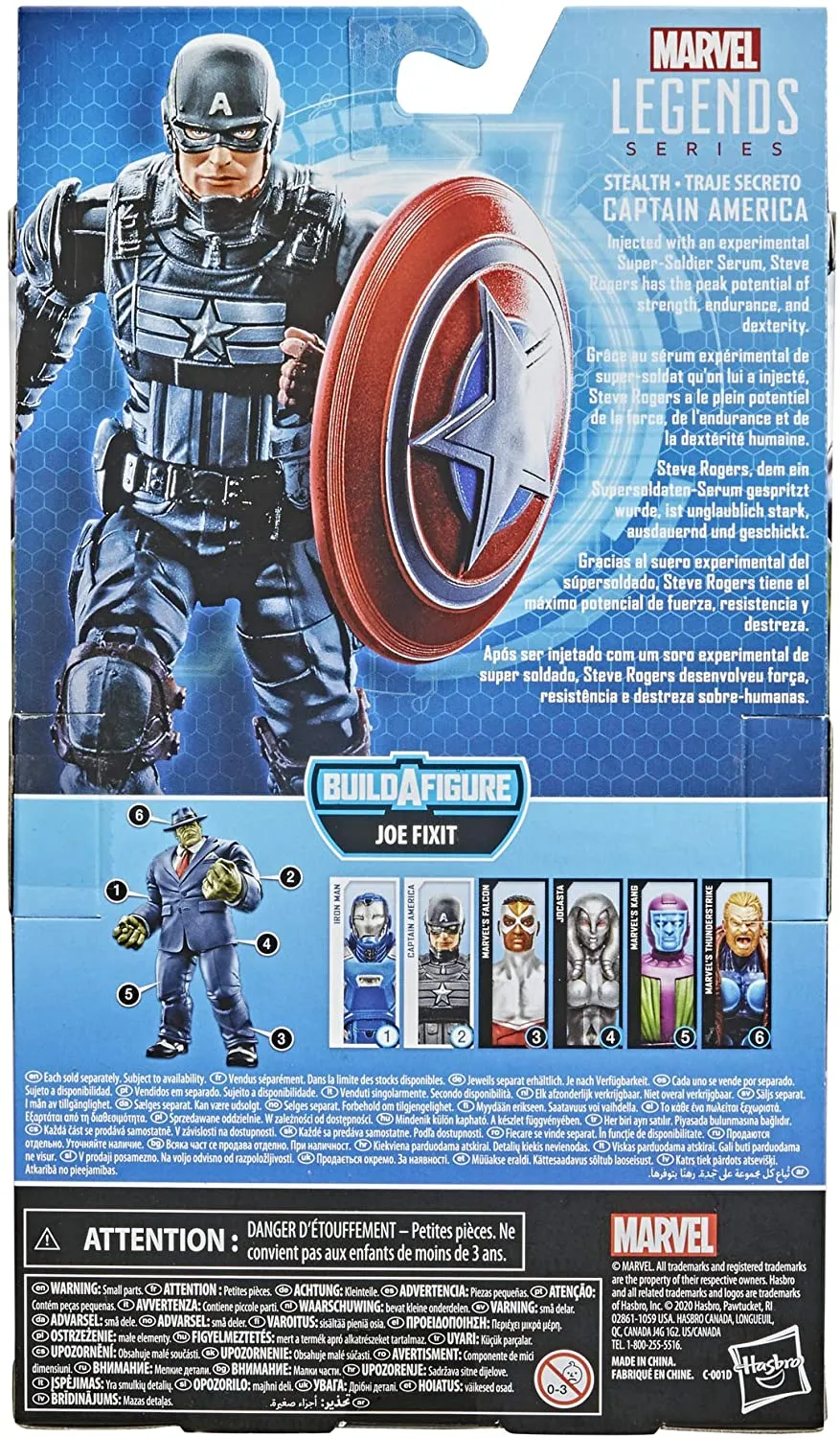 Hasbro Marvel Legends Series Gamerverse Stealth Captain America