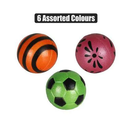 High Bounce Solid Novelty Ball 6cm 1pc