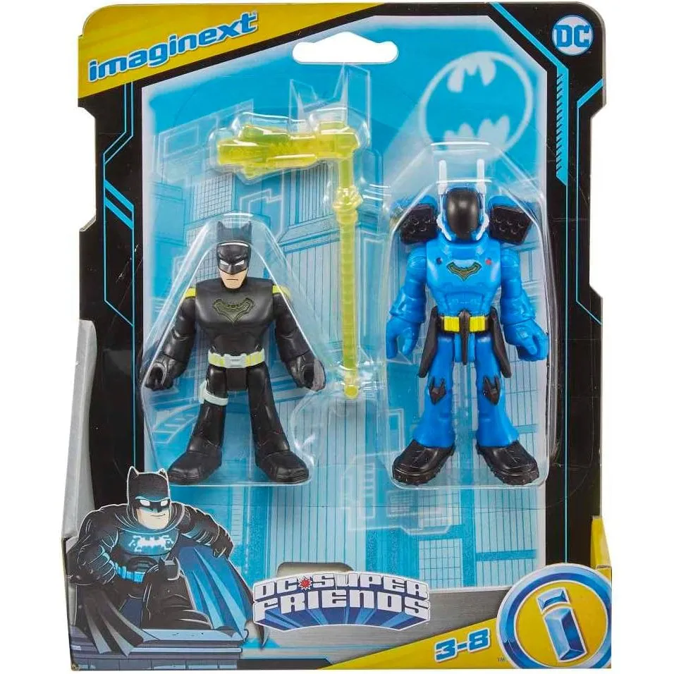 Imaginext DC Super Friends Batman & Rookie Figures