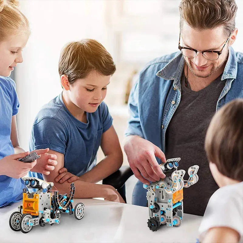 Innovative 12-in-1 Solar Robot Kit for Fun STEM Learning Adventures