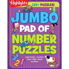 Jumbo Pad of Number Puzzles